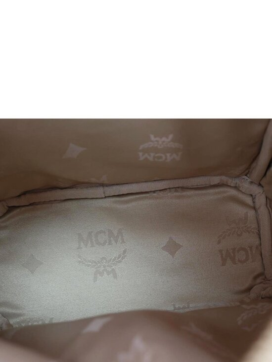 MCM  Visetos Leather Backpack Pink main image 10